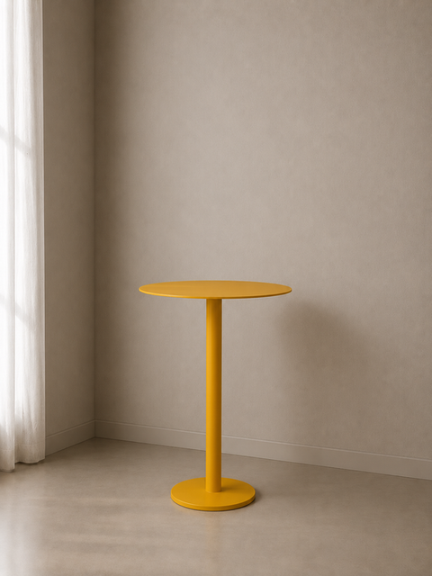 Minimal Yellow Table