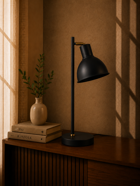 Sleek Black Desk Lamp