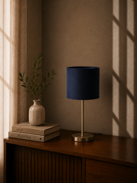 Modern Blue Table Lamp