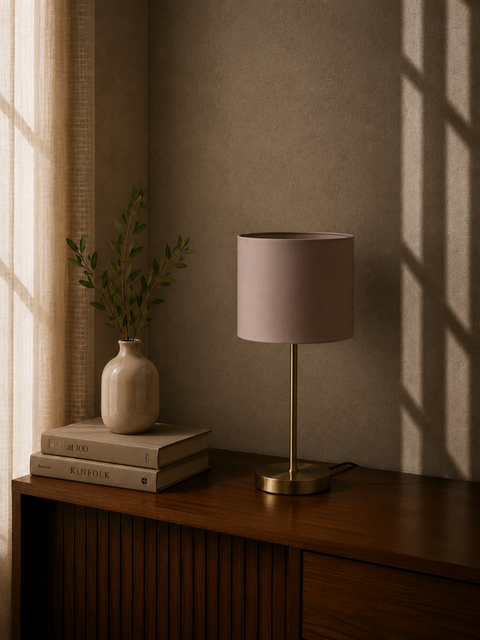 Modern Pink Powder Table Lamp