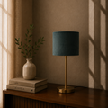 Modern Turquoise Table Lamp