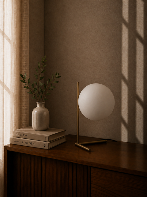 Commercial Gold Table Lamp