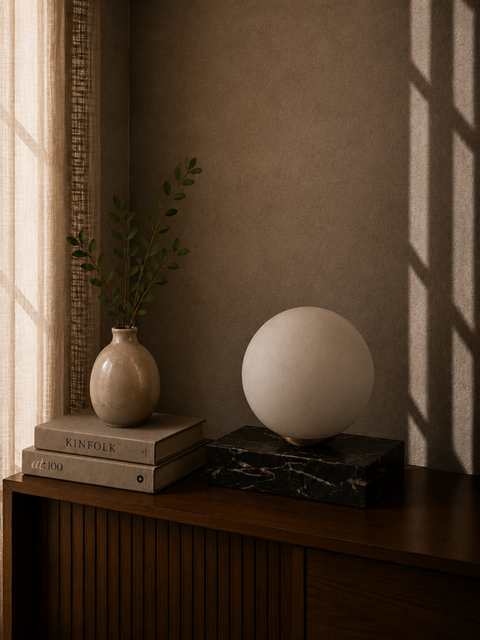 Modern Marble Table Light
