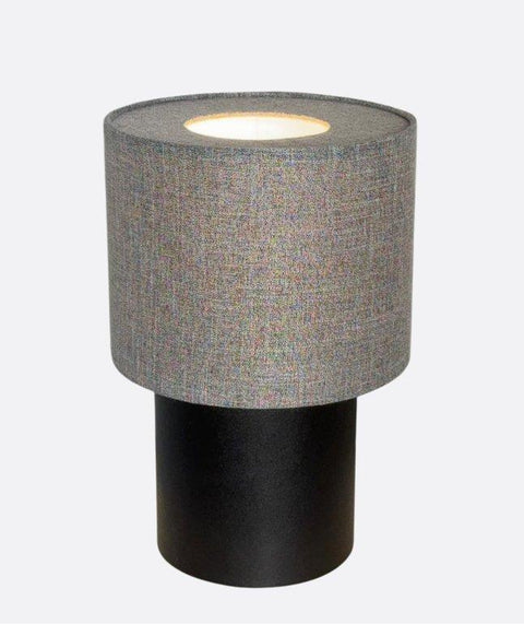 Modern Grey & Black Table Lamp