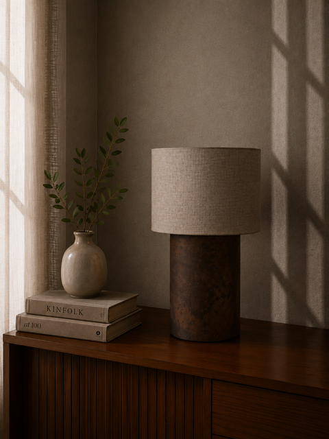 Modern Brown Table Lamp