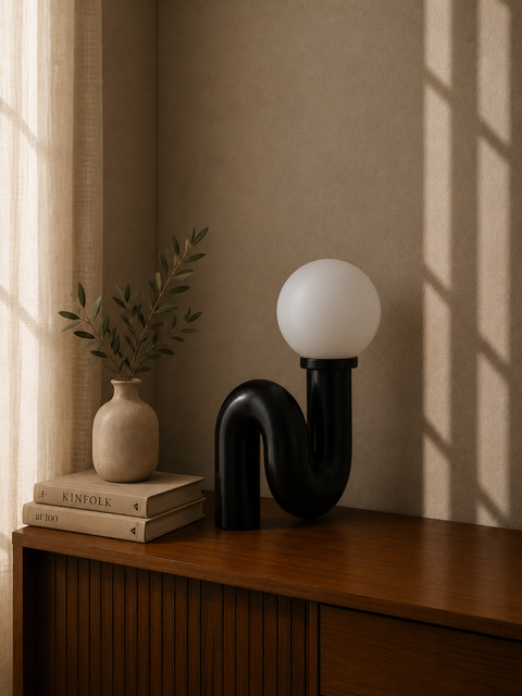 Modern Black Table Lamp