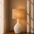 Minimal Beige Table Lamp