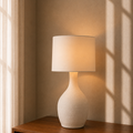 Minimal White Table Lamp