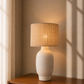 Minimal Beige Table Lamp