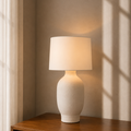 Minimal White Table Lamp