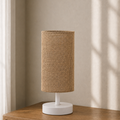 Modern Burlap Table Lamp