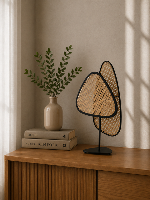 Rattan Sheets Table Lamp