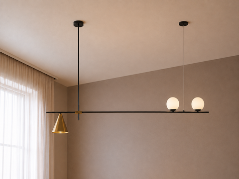 Moden Cone Track pendant