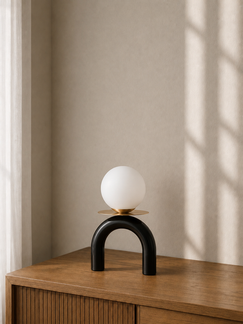 Stylish Black Table Lamp
