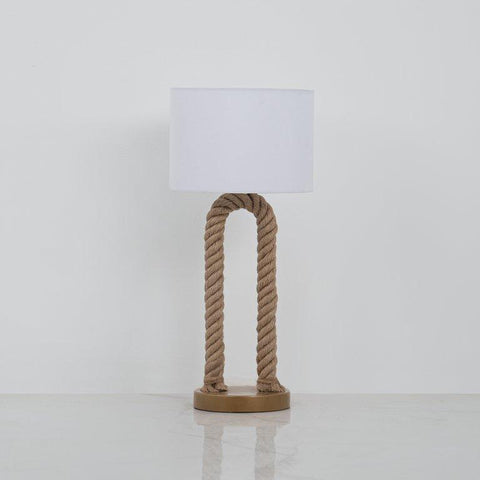 Boho Beige Table Lamp