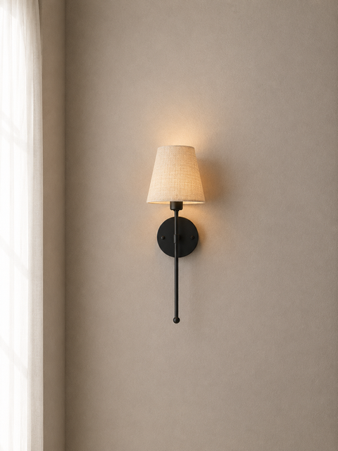 contemporary Black Wallchieres Wall Lamp