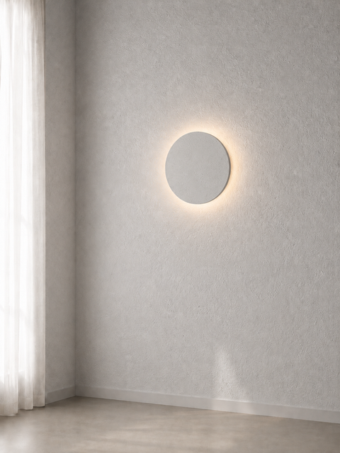 Sleek White Wall Lamp