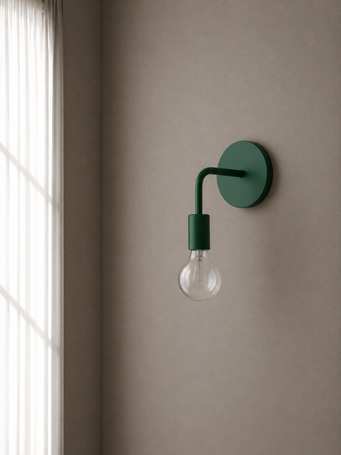 Green Kids Wall Lamp