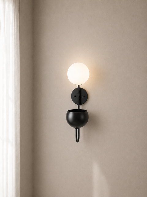 Modern Black&White Wall Lamp