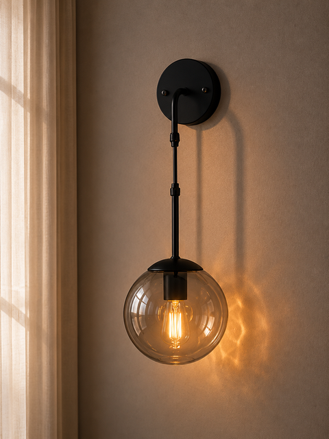 Modern Black Wall Lamp