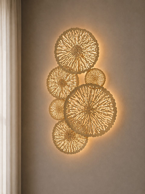 Stylish Gold Wall Lamp