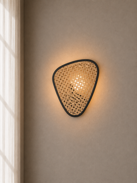 Rattan Wall Lamp