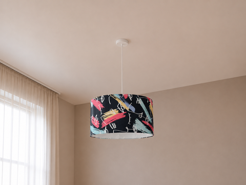 Colorful Shaded Single Pendant