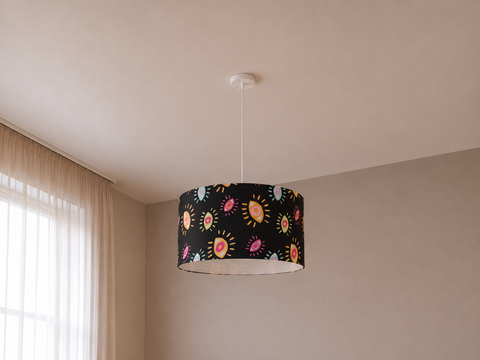 Colorful Shaded Single Pendant