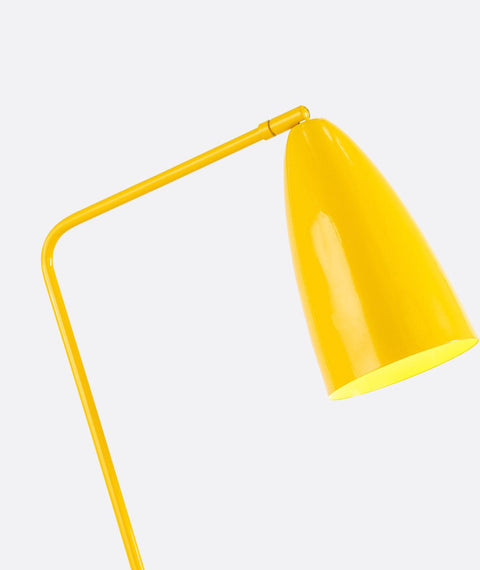 Modern Yellow Tripod Floor Lamp