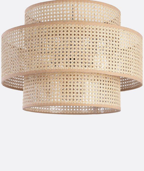 Boho Handcrafted Rattan Pendant Ceiling