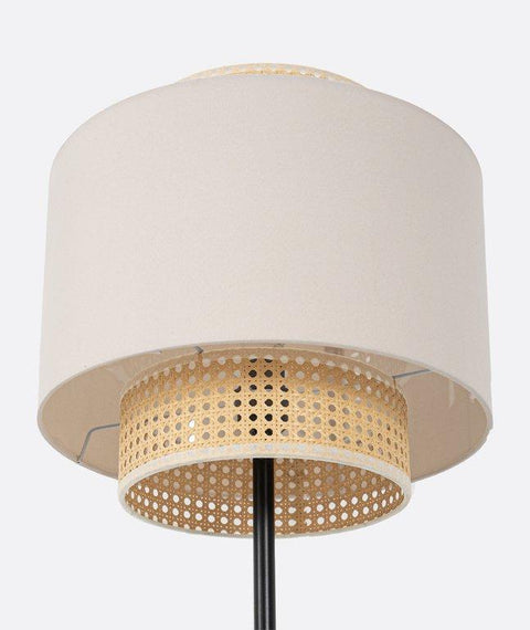 Boho Beige  Floor Lamp