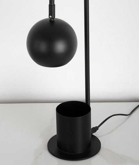 Black Multifunction Table Lamp