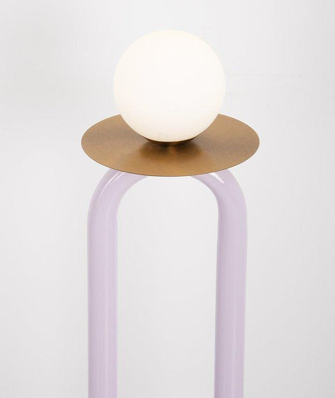 Minimal Pink Floor Lamp