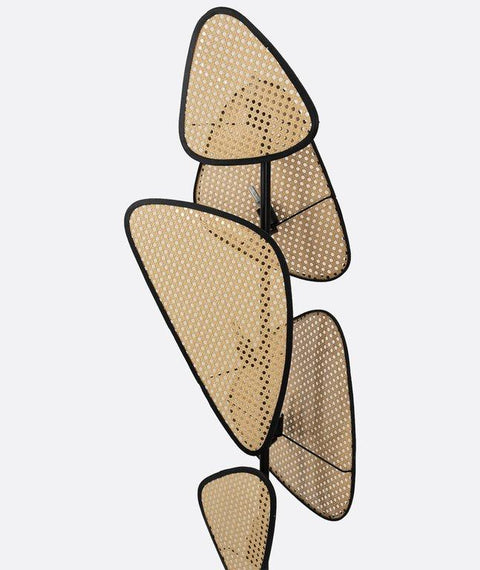 Rattan Sheets Floor Lamp