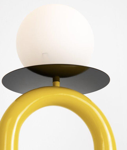 Stylish Yellow Table Lamp
