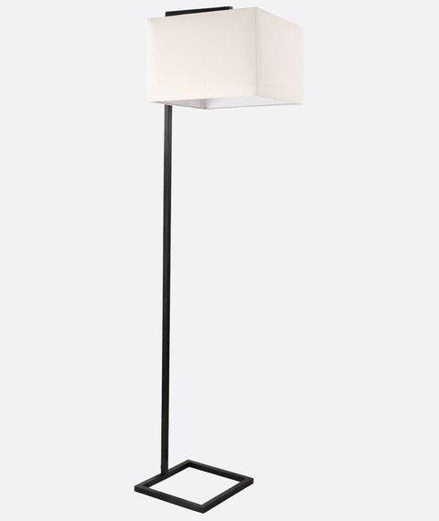 Modern Black & White Floor Lamp