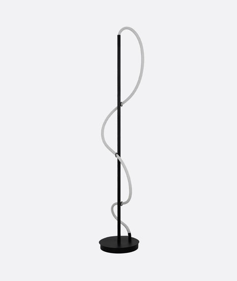 Black LED Floor Lamp