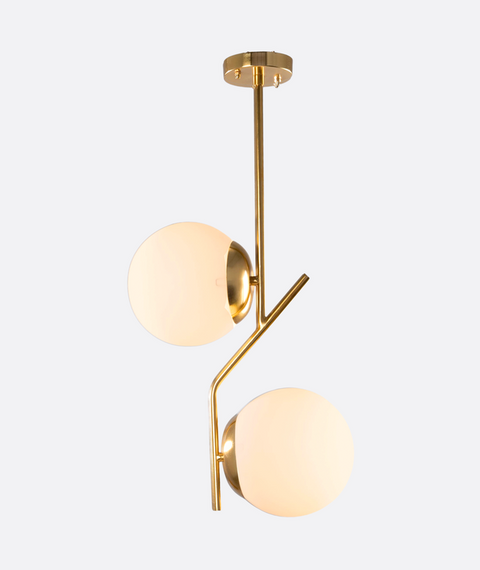 Industrial Golden Single Pendant