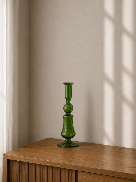 Modern Burlap Table Lamp
