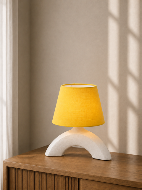 Modern Yellow Table Lamp