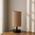 Modern Burlap Table Lamp