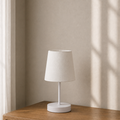 Minimalist White Table Lamp