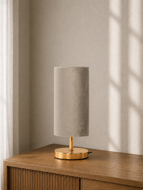 Modern Grey Taple Lamp