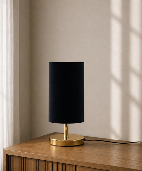 Modern Black Taple Lamp