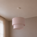 Contemporary Pink Powder Shade Pendant Ceiling