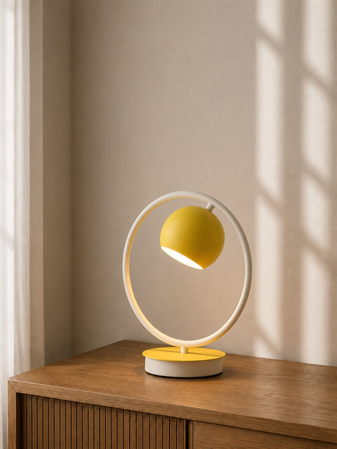 Modern Yellow Table Lamp
