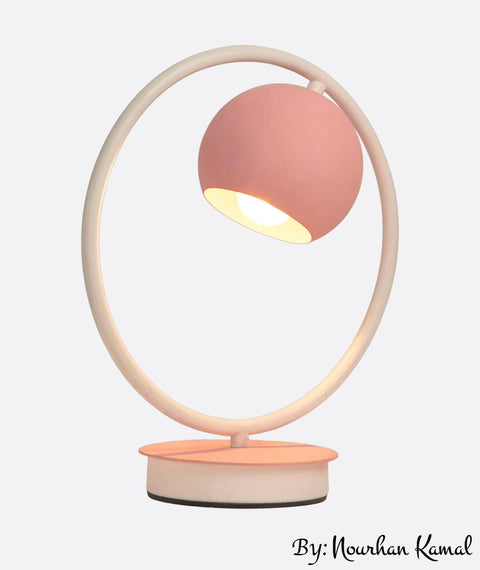 Modern Pink Table Lamp
