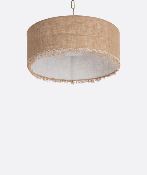 Coastal Beige Pendent Light Unit