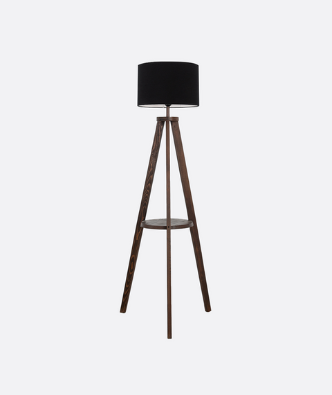 Modern Black Tripod Floor Lamp