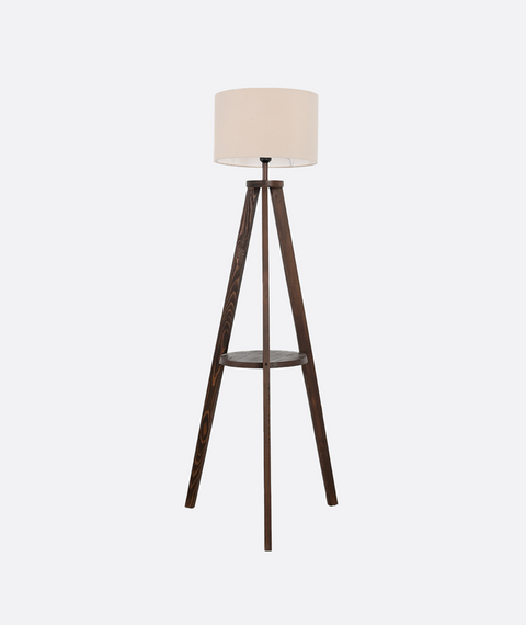 Modern White Tripod Floor Lamp